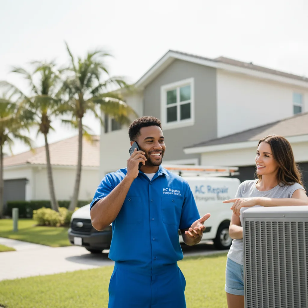 AC Repair Pompano Beach customer support in Emporia